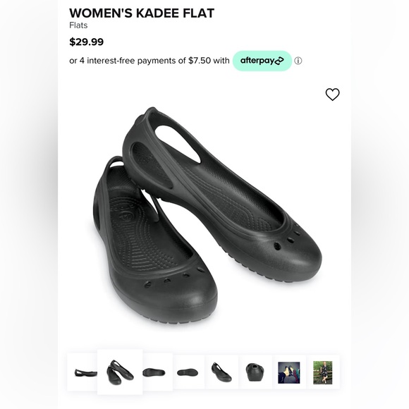 Women’s Croc Flats - Picture 4 of 4